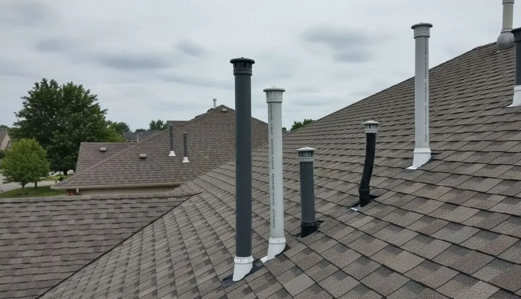 Pipes on your roof