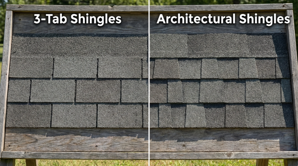 Cheapest Roofing Material - Asphalt Shingles