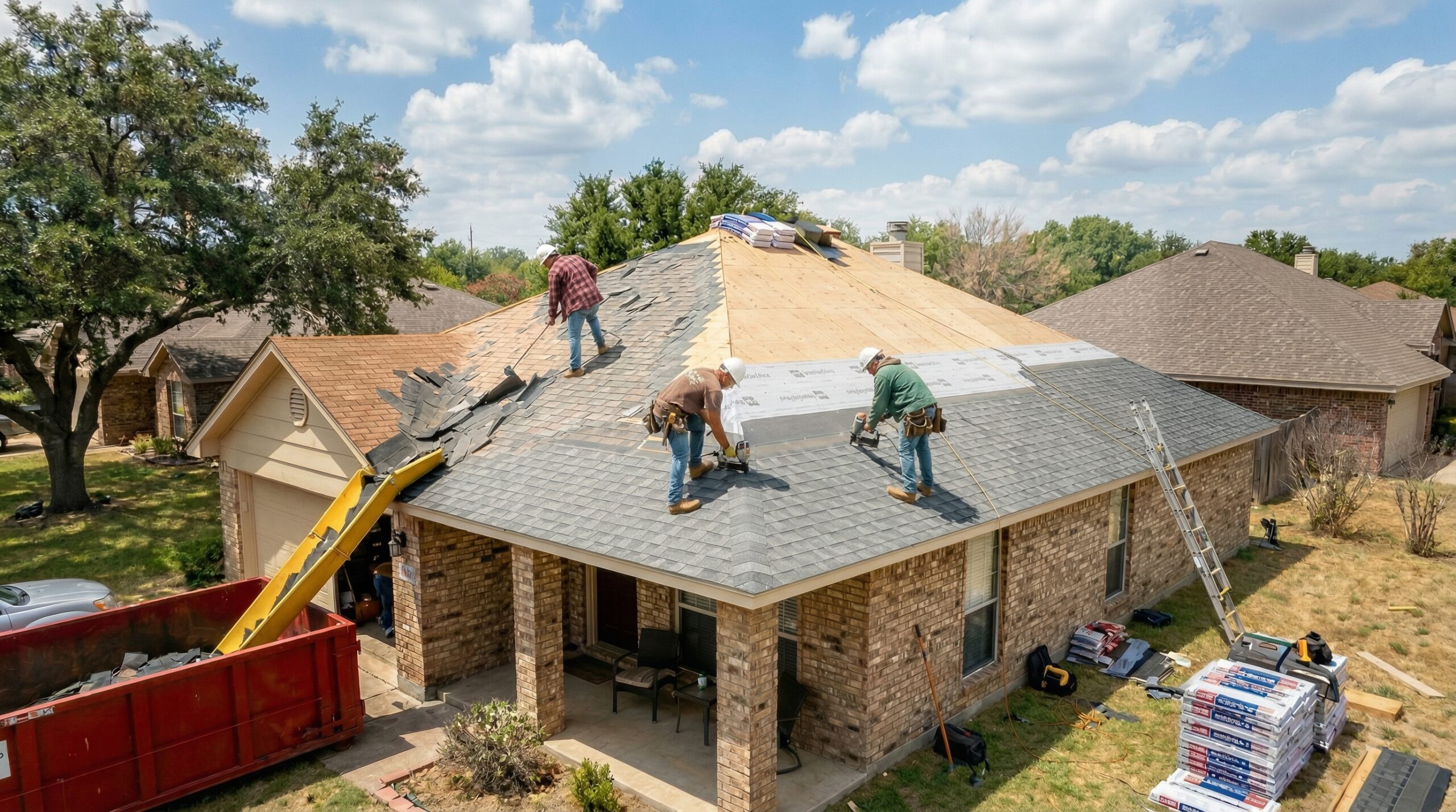 Roof Repair vs Roof Replacement Fort Worth TX