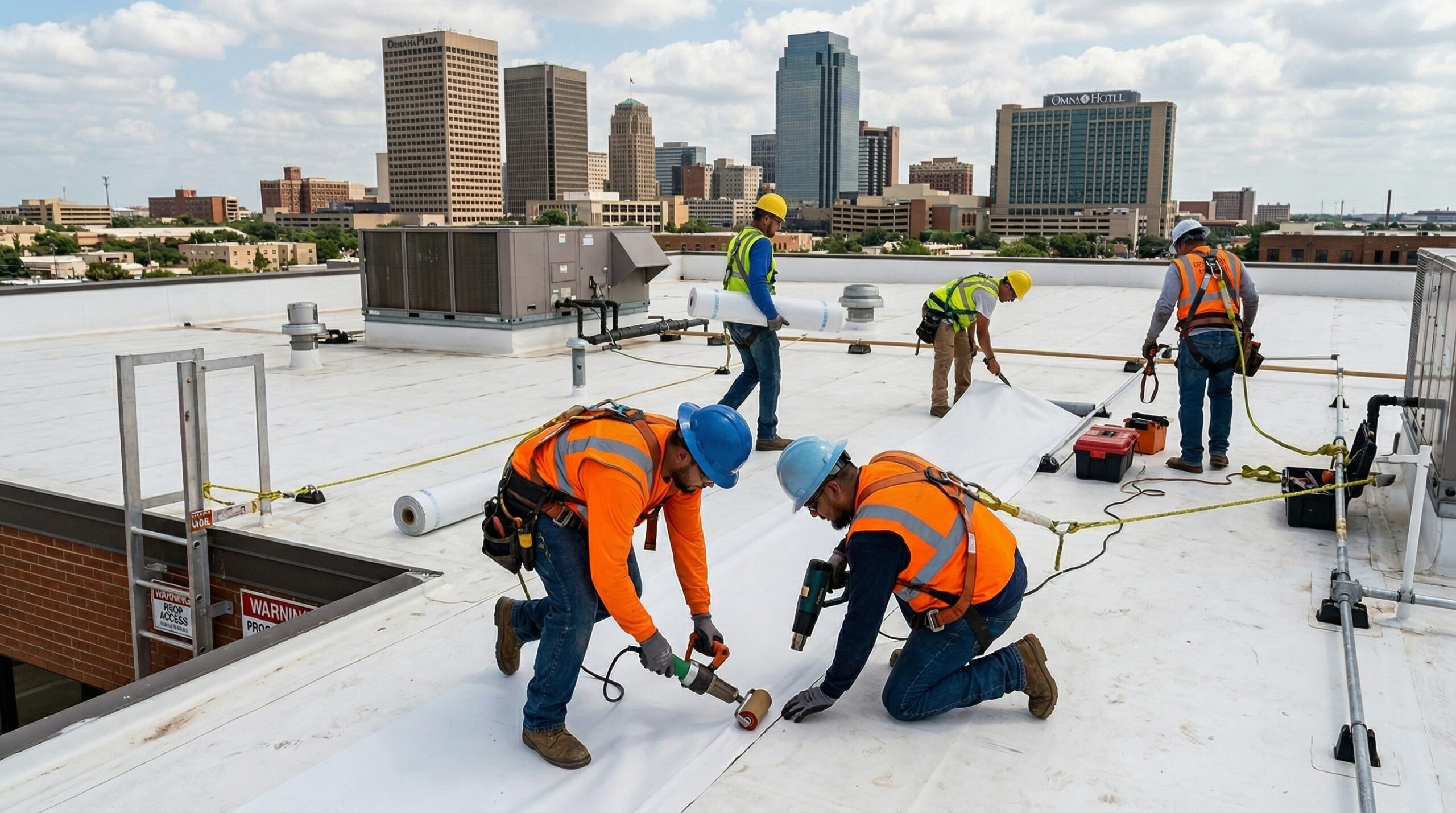 Solutions Contracting Roof Maintenance in Fort Worth TX