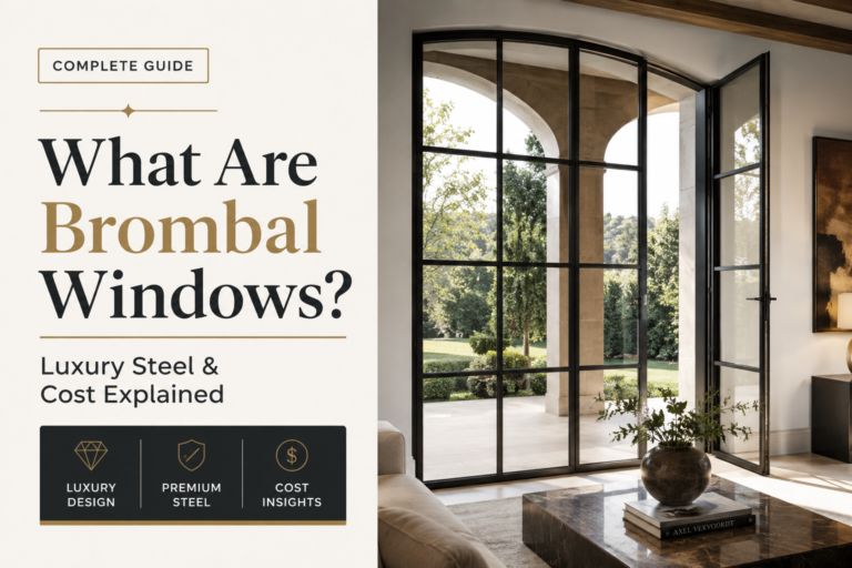 What Are Brombal Windows Luxury Steel & Cost Explained