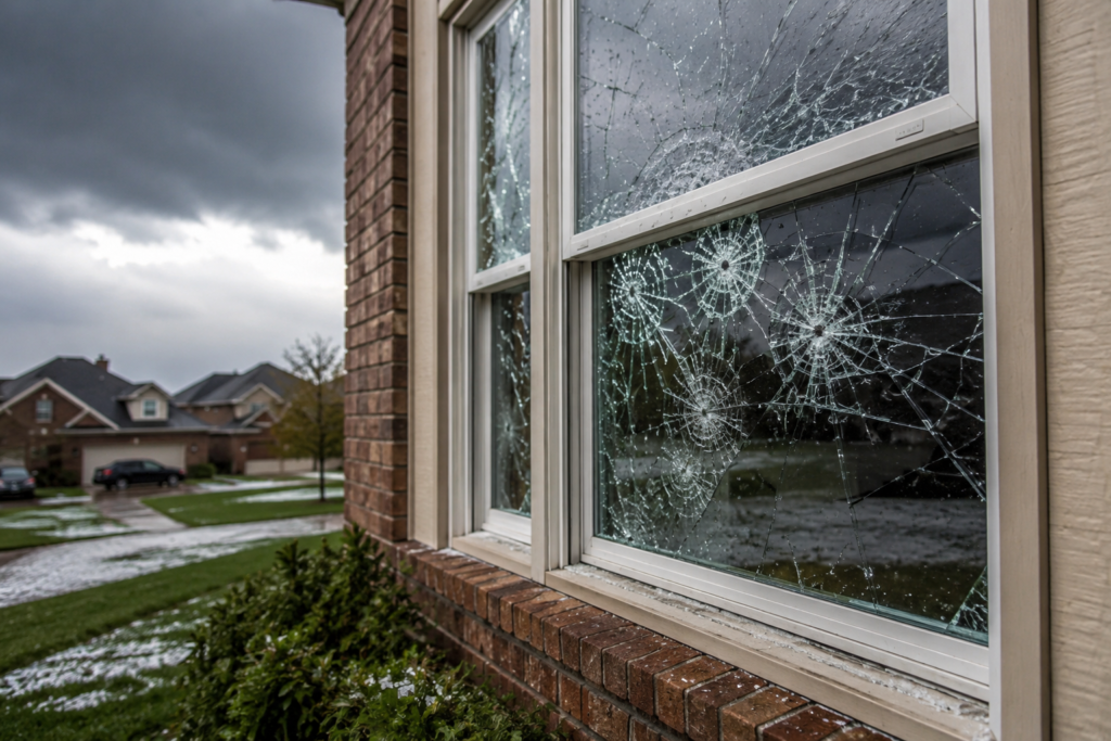 Is It Worth Replacing Windows After a Fort Worth Hailstorm?